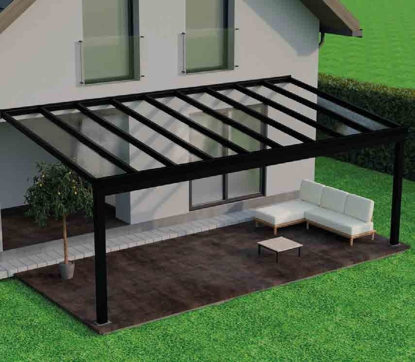 Giallo Plus aluminium veranda