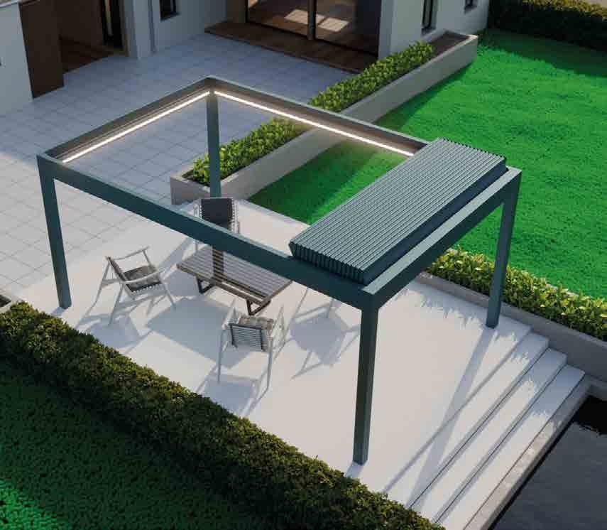 Pinela Deluxe Plus aluminium veranda