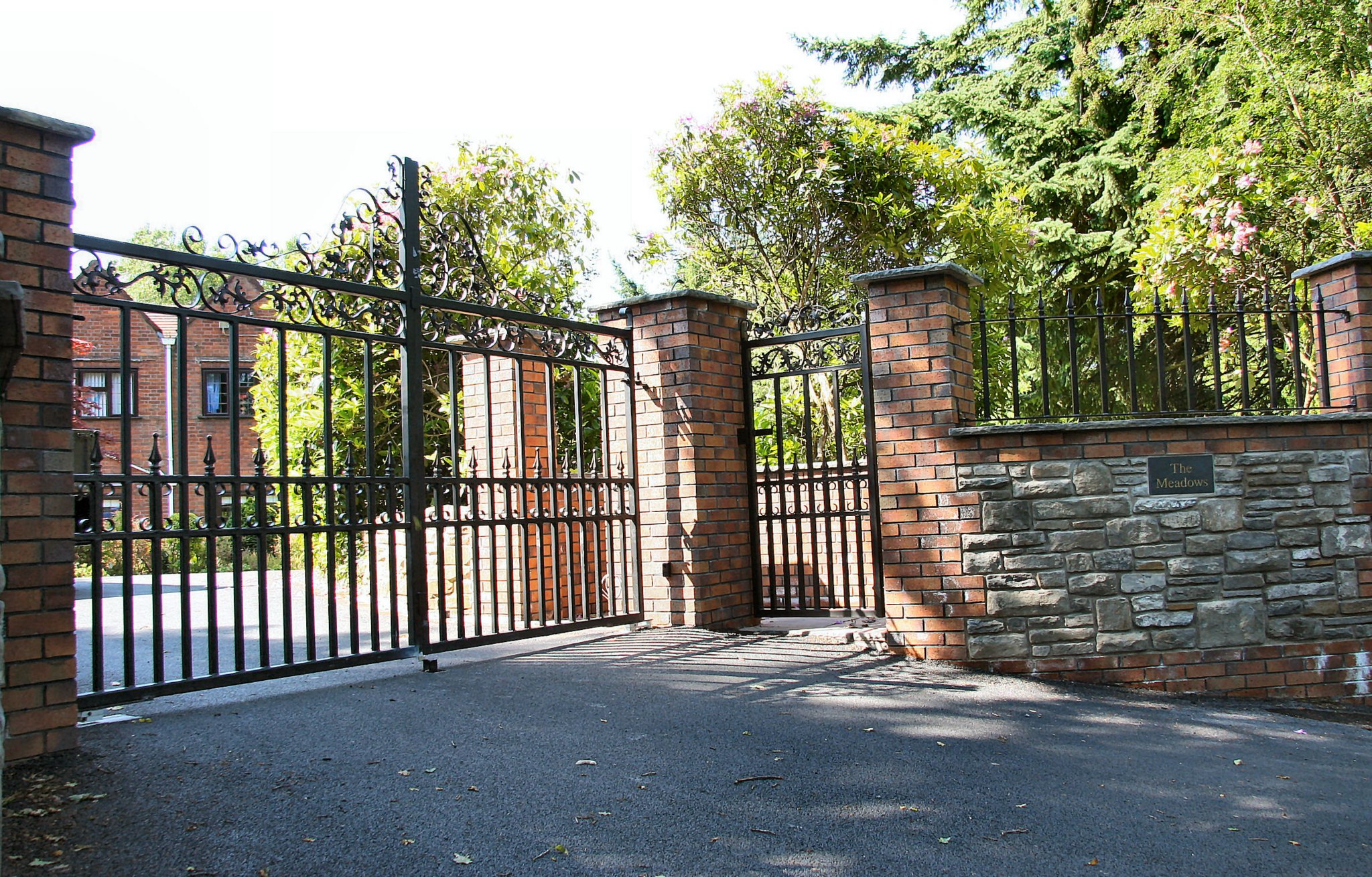 Ornate Estate Gates